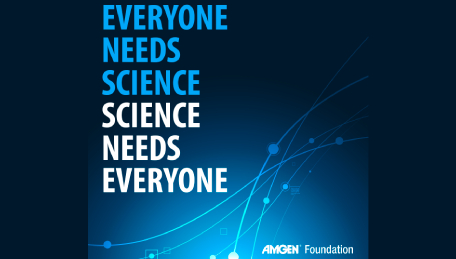 Text graphic of Amgen Foundation 